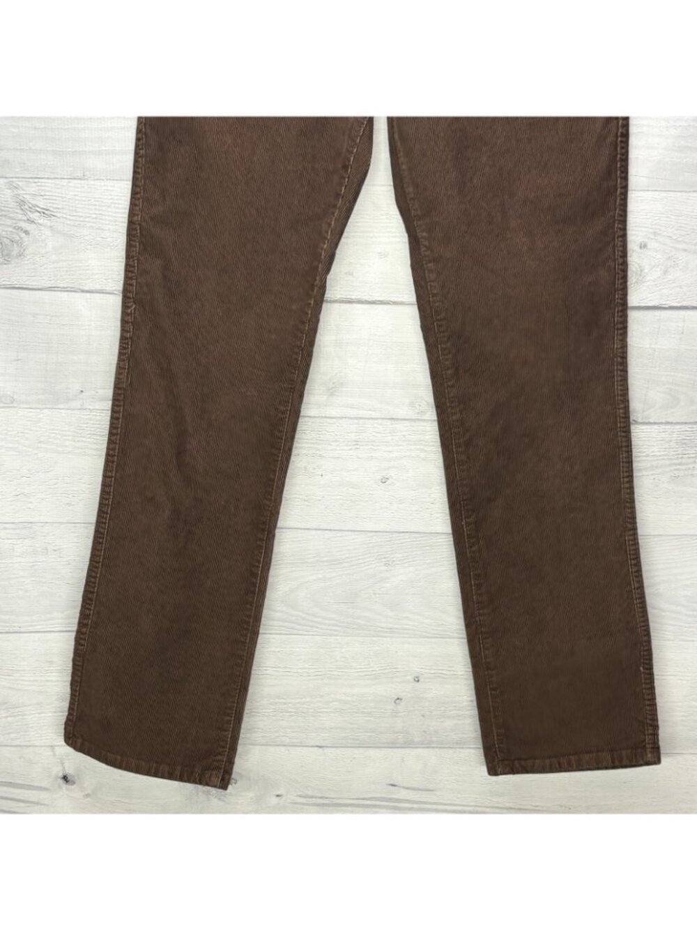 LL Bean Stretch Country Corduroy Pants Mens 34x32 Standard Fit Brown 5 Pocket - Picture 5 of 10